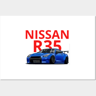 Nissan R35 Posters and Art